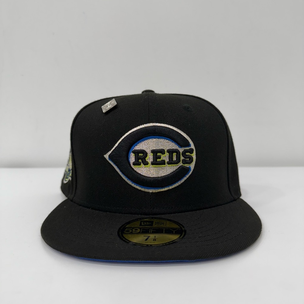 Cincinnati Reds New Era Capsule 59Fifty MLB Fitted Cap Hat Size 7 1/8